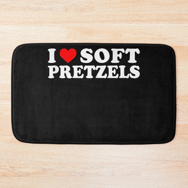 Item preview, I Love Soft Pretzels Pretzel Lover Foodie Snack Enthusiast designed and sold by BrockmeyeSB.