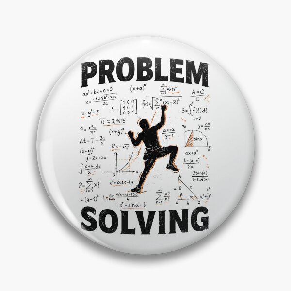 Item preview, Problem Solving Funny Math Pun Math Teacher designed and sold by Izanmie.