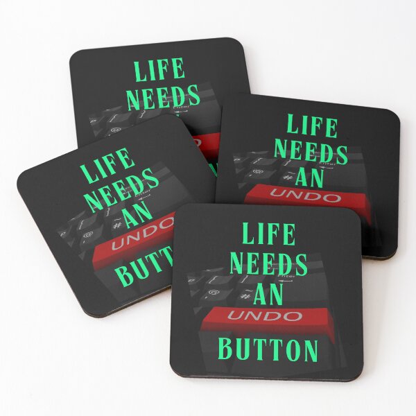 Item preview, Life needs an Undo button designed and sold by Legacy Supreme.