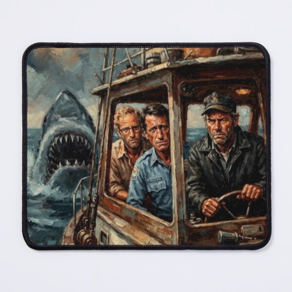 Item preview, Jaws Fine Art Tribute designed and sold by Art's Diner.