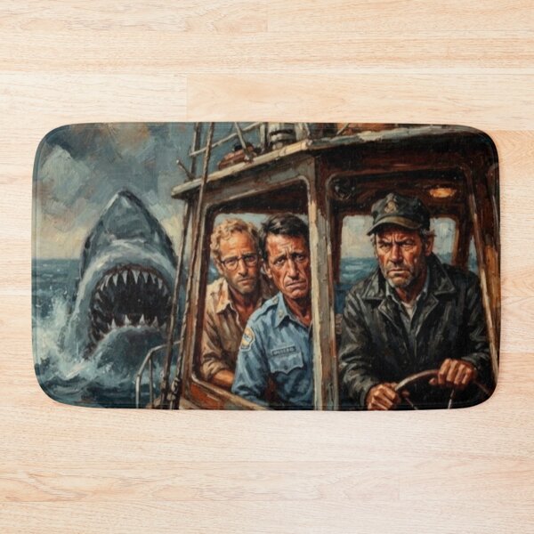 Item preview, Jaws Fine Art Tribute designed and sold by Art's Diner.