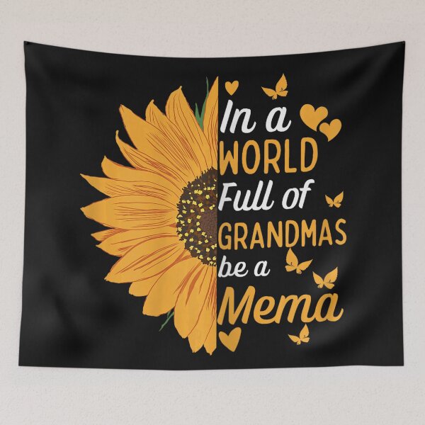 Item preview, In A World Full Of Grandmas Be A Mema Grandmother Grandparent Gift designed and sold by BrockmeyeSB.