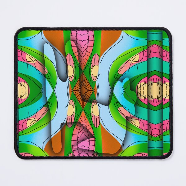 Item preview, Bunny Rabbit Digital Abstract Finger Painting designed and sold by Static.Alien.