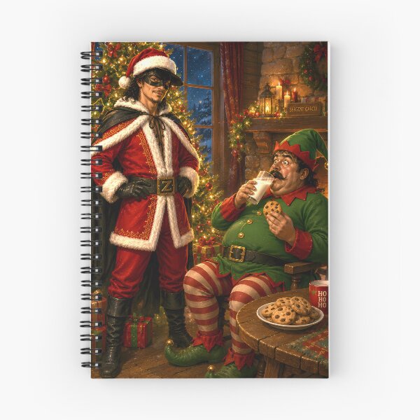 Item preview, Zorro and Sergeant Garcia – Christmas by the Fire designed and sold by Astralia.