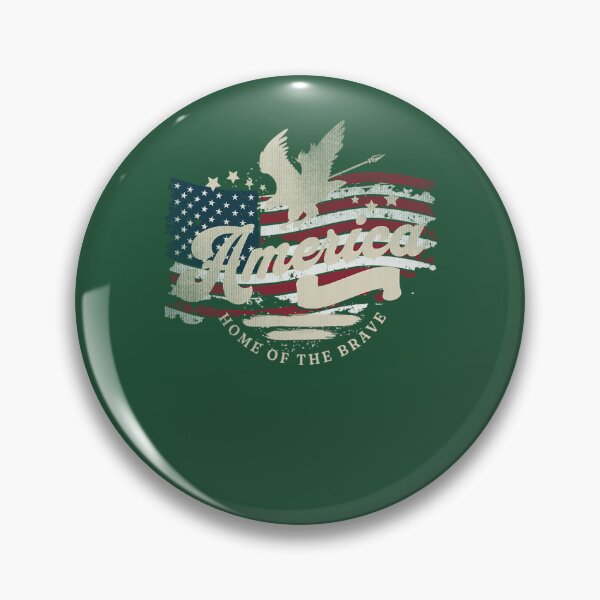 Item preview, America Home Of The Brave 707 designed and sold by GrimmStor.