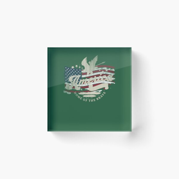 Item preview, America Home Of The Brave 707 designed and sold by GrimmStor.