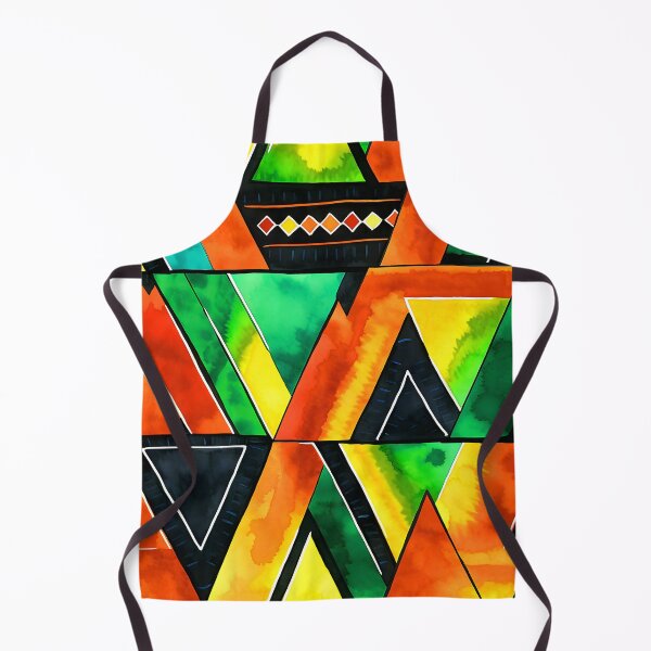 Item preview, Kwanzaa African-Inspired Red, Green, Black Geometric Pattern designed and sold by DEC02.