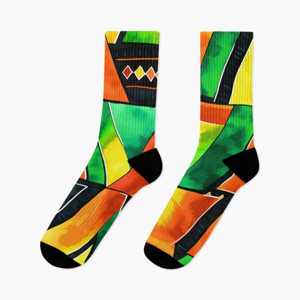 Item preview, Kwanzaa African-Inspired Red, Green, Black Geometric Pattern designed and sold by DEC02.