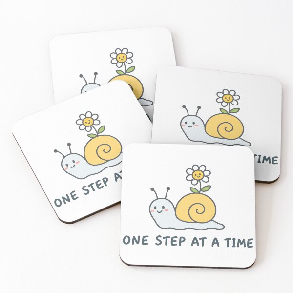 Item preview, One Step At A Time Cute Snail designed and sold by ianm1028.