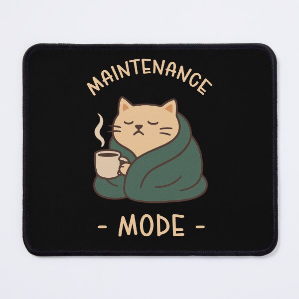 Item preview, Maintenance Mode Cozy Cat Introvert Gift designed and sold by Say It With Ink.