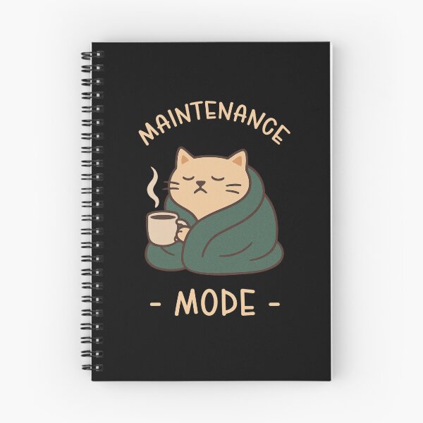 Item preview, Maintenance Mode Cozy Cat Introvert Gift designed and sold by Say It With Ink.