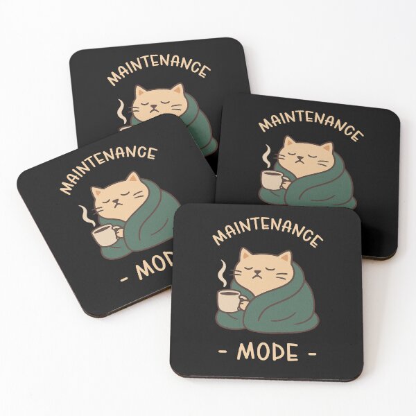 Item preview, Maintenance Mode Cozy Cat Introvert Gift designed and sold by Say It With Ink.