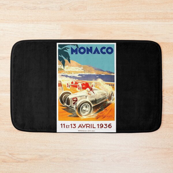 Item preview, 1936 Monaco Race Poster Art - Lowrider, Kustom, Hot Rod, Muscle Car designed and sold by Elegant Customs.