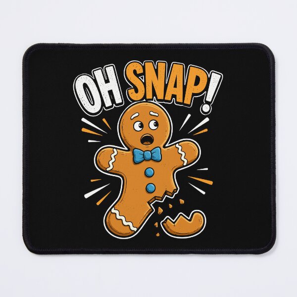 Item preview, Oh Snap Funny Gingerbread Christmas Cookies Humor designed and sold by Izanmie.