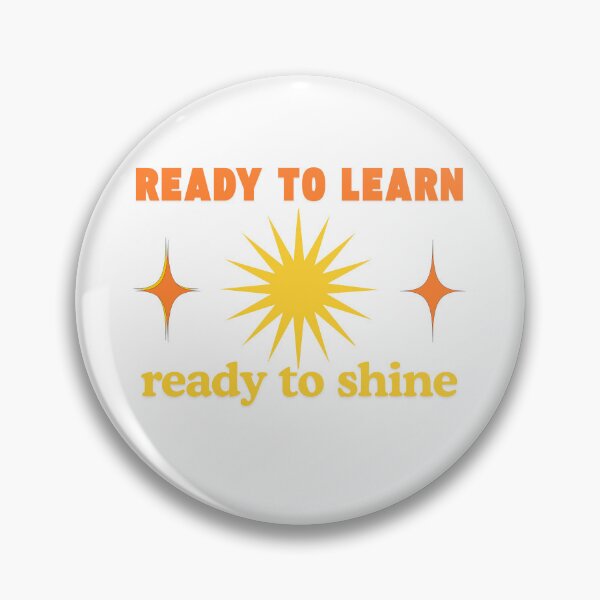 Item preview, Ready to Learn Ready to Shine Teacher Retro Design designed and sold by LuxocaDesigns24.