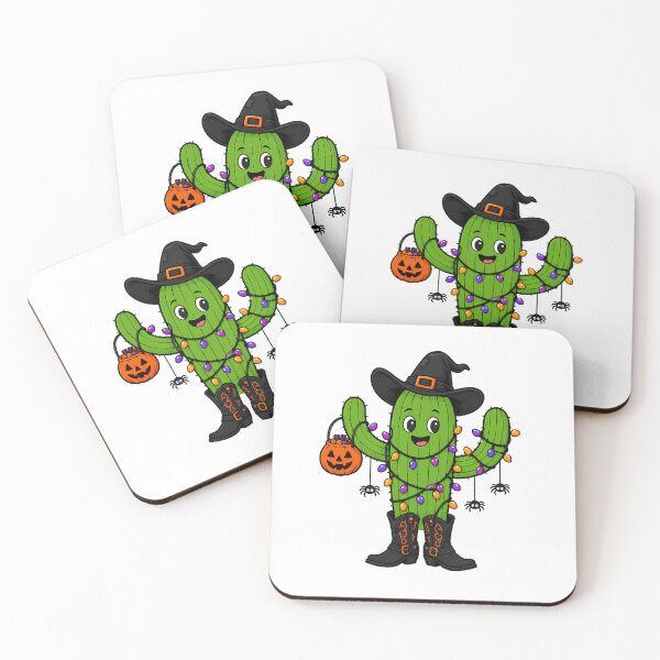 Item preview, Spooky Desert Cowboy Cactus Halloween Witch Hat designed and sold by chattsuede.