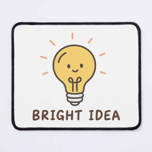 Item preview, Bright Idea Cute Lightbulb designed and sold by ianm1028.