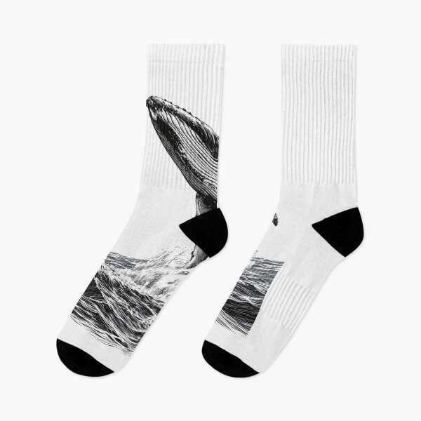 Item preview, Majestic Breaching Humpback Whale Ocean Graphic designed and sold by TrendyGalaxy.