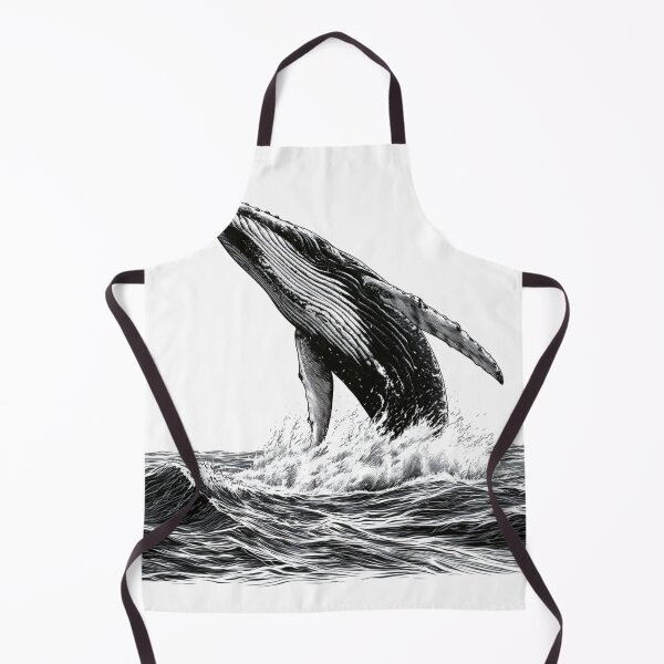 Item preview, Majestic Breaching Humpback Whale Ocean Graphic designed and sold by TrendyGalaxy.