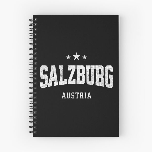 Item preview, Salzburg Austria Vintage Varsity Travel College Style Design designed and sold by NiceTeeClub.