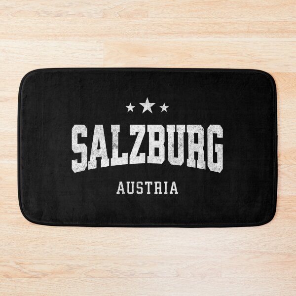 Item preview, Salzburg Austria Vintage Varsity Travel College Style Design designed and sold by NiceTeeClub.