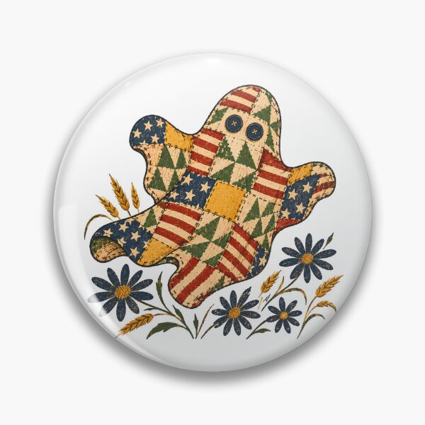 Item preview, Primitive Americana Patchwork Ghost Country Cottagecore Cozy designed and sold by chattsuede.