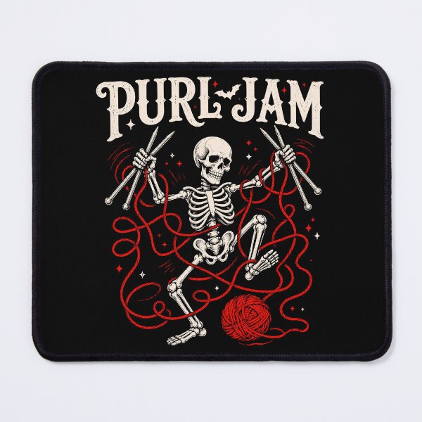 Item preview, Purl Jam Funny Knitting Yarn Hoarder Knit Lover designed and sold by Izanmie.