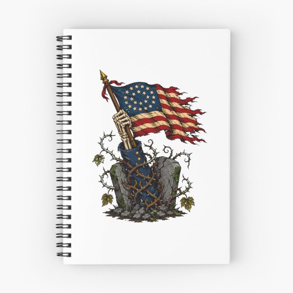 Item preview, Civil War Soldier Skeleton Patriotic Gothic Grave designed and sold by chattsuede.