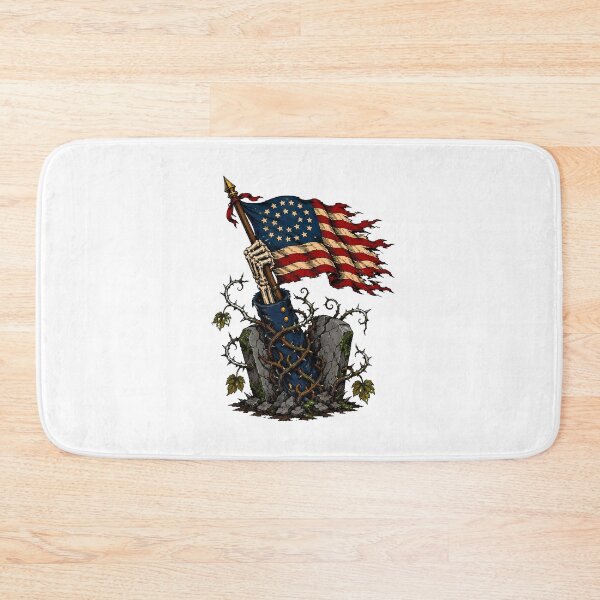 Item preview, Civil War Soldier Skeleton Patriotic Gothic Grave designed and sold by chattsuede.