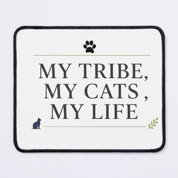 Item preview, Where My Cats Feel Like Family designed and sold by EasyTake.