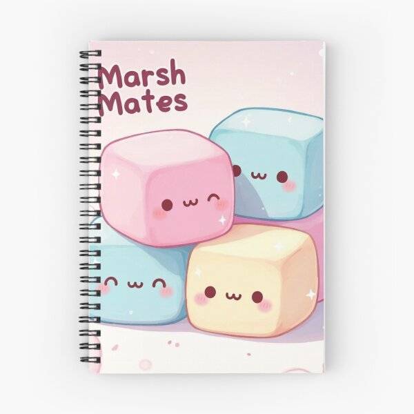 Artikelvorschau, Smiling Marshmallow Friends Forever entworfen und verkauft von PawShow.