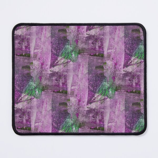 Item preview, Grunge Textured Abstract in Pink and Green designed and sold by Artistestella.