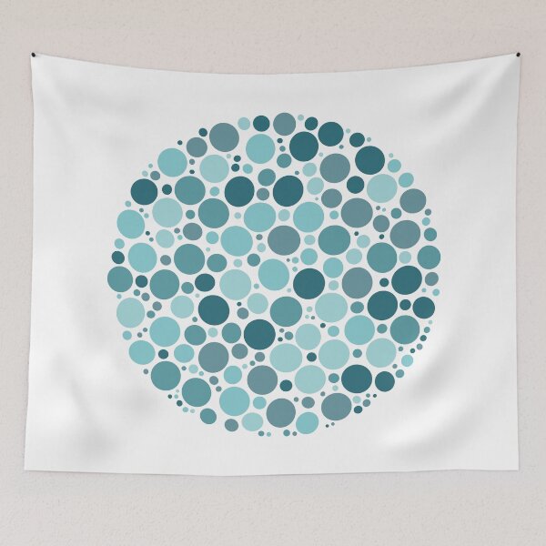 Item preview, Circle & Circle – Aqua Calm designed and sold by TexSta.