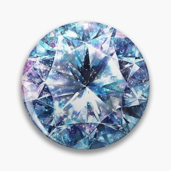 Artikelvorschau, Funkelnde kosmische blaue Diamant-Kristall-Edelsteinkunst entworfen und verkauft von KLSRAJ.