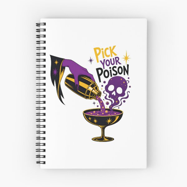 Item preview, Spooky Witch Bartender Pouring Pick Your Poison designed and sold by chattsuede.