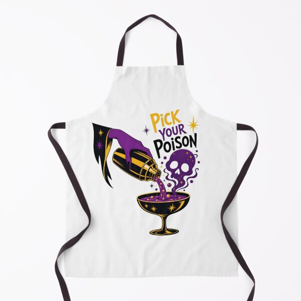 Item preview, Spooky Witch Bartender Pouring Pick Your Poison designed and sold by chattsuede.