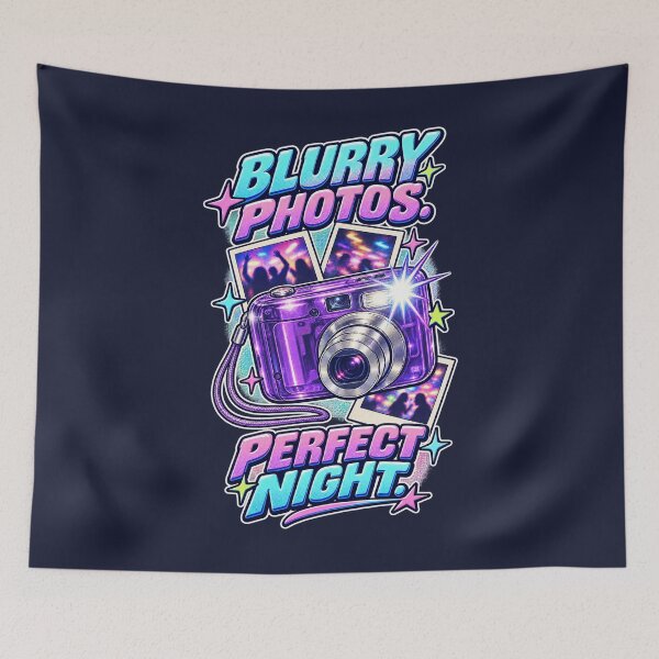 Item preview, Y2K Digicam – Blurry Photos Perfect Night designed and sold by Lacritsa .