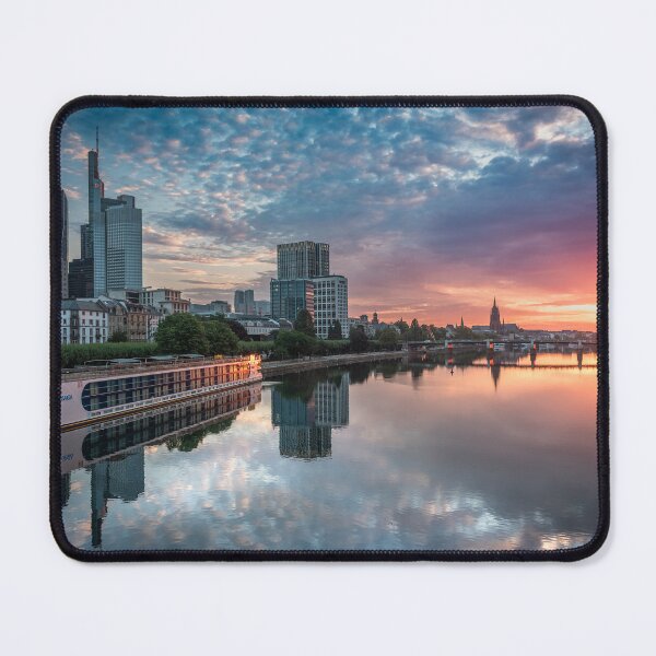 Item preview, Sun breaking over Frankfurt designed and sold by Fotongraphy.