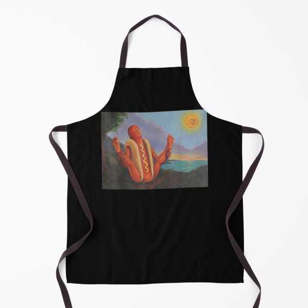 Item preview, Sunning Hotdog in The Sun Funny Hot Dog Yoga designed and sold by leevekaArt.