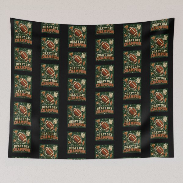 Item preview, Gridiron Doodle Football Season Seamless Pattern Design designed and sold by Fanverse Merchandise.