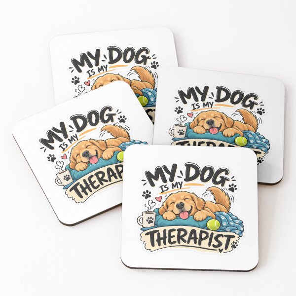 Item preview, My Dog Is My Therapist | Funny Dog Lover designed and sold by ritach11.