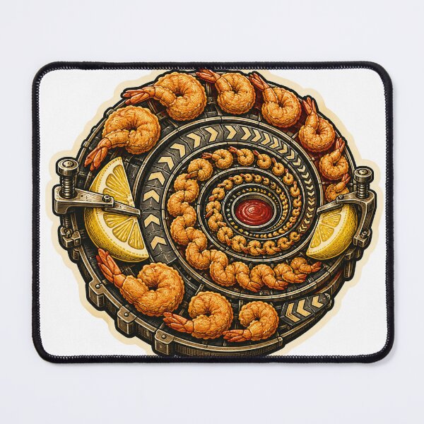 Item preview, Diminishing Returns Shrimp Spiral designed and sold by Frhankypipi123.