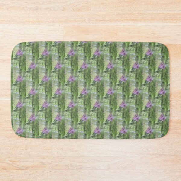 Item preview, Grunge Textured Abstract in Green and Purple designed and sold by Artistestella.