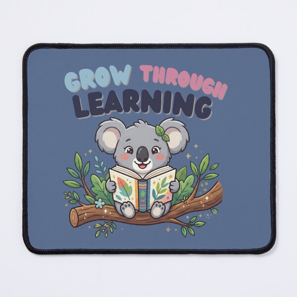 Item preview, Grow Through Learning – Motivational Aesthetic School Quote designed and sold by WallMuseStudio .