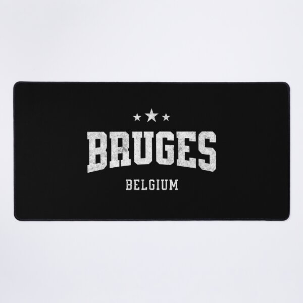 Item preview, Bruges Belgium Vintage Varsity Travel College Style Design designed and sold by NiceTeeClub.