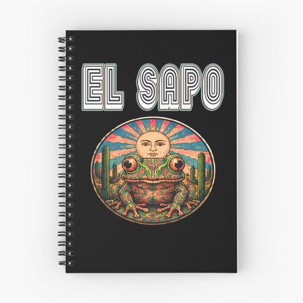 Item preview, El Sapo Psychedelic Toad Sun Desert Cactus El Sapo Trippy Toad Psychedelic Art Desert Sun  designed and sold by Jt41.