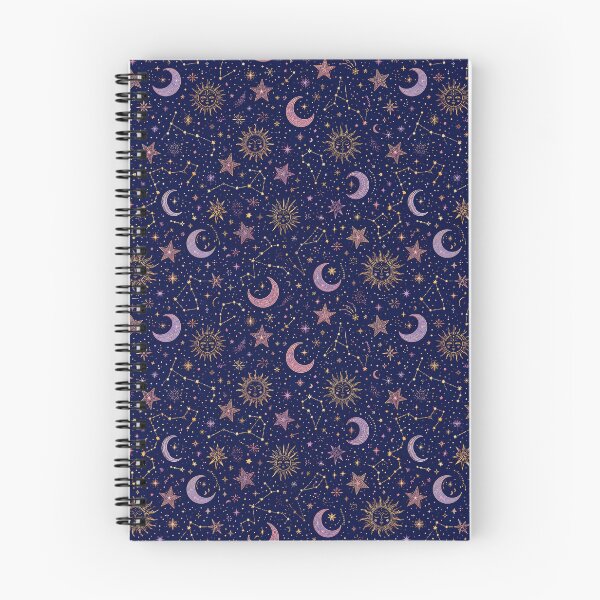 Item preview, Extra Celestial Moon and Stars Seamless Pattern Design designed and sold by Fanverse Merchandise.