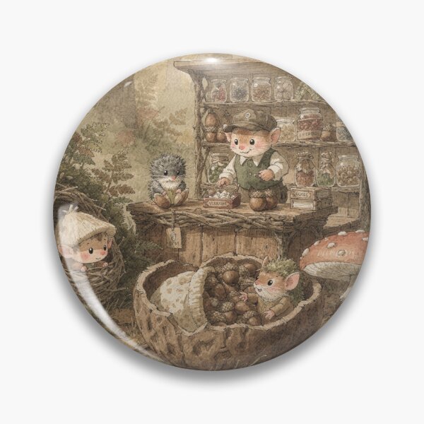 Item preview, Dormouse Folk and the Tiny Seed Library designed and sold by PictorialWhimsy.