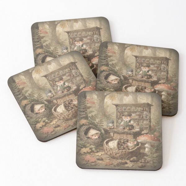 Item preview, Dormouse Folk and the Tiny Seed Library designed and sold by PictorialWhimsy.