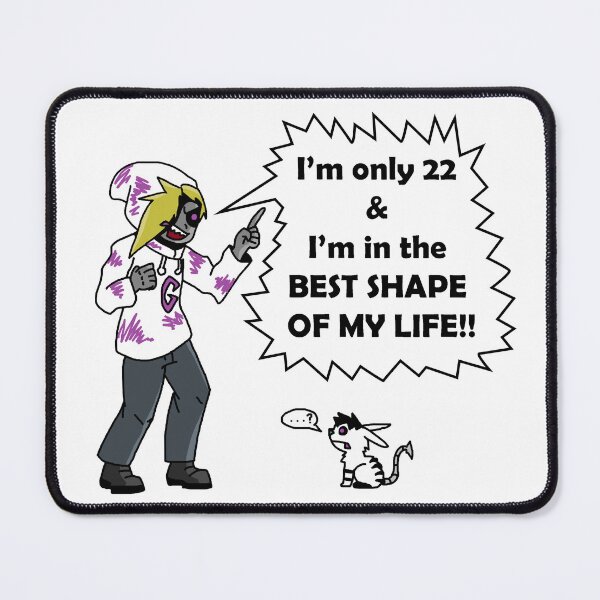 Item preview, I'm in the best shape of my life! designed and sold by FakeStoryinc.